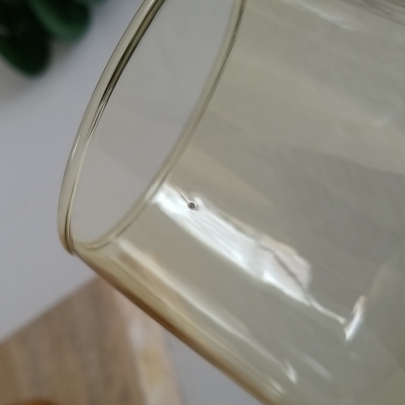 Retro Amber Starburst Feather Etched Mom and Dad  Glasses - Picture 4 of 8